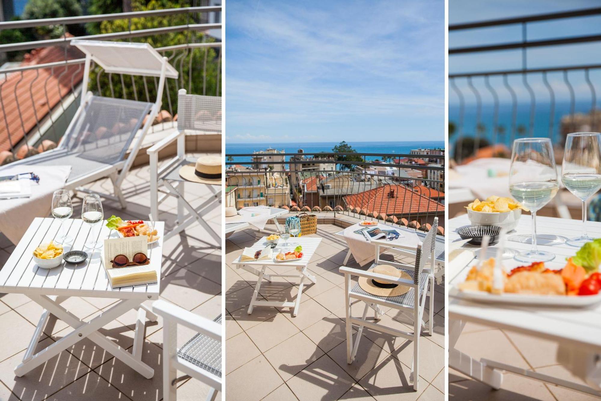 Hotel Tritone Laigueglia Kültér fotó