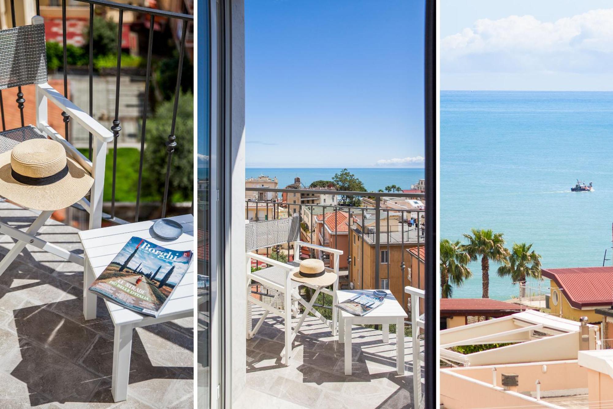 Hotel Tritone Laigueglia Kültér fotó