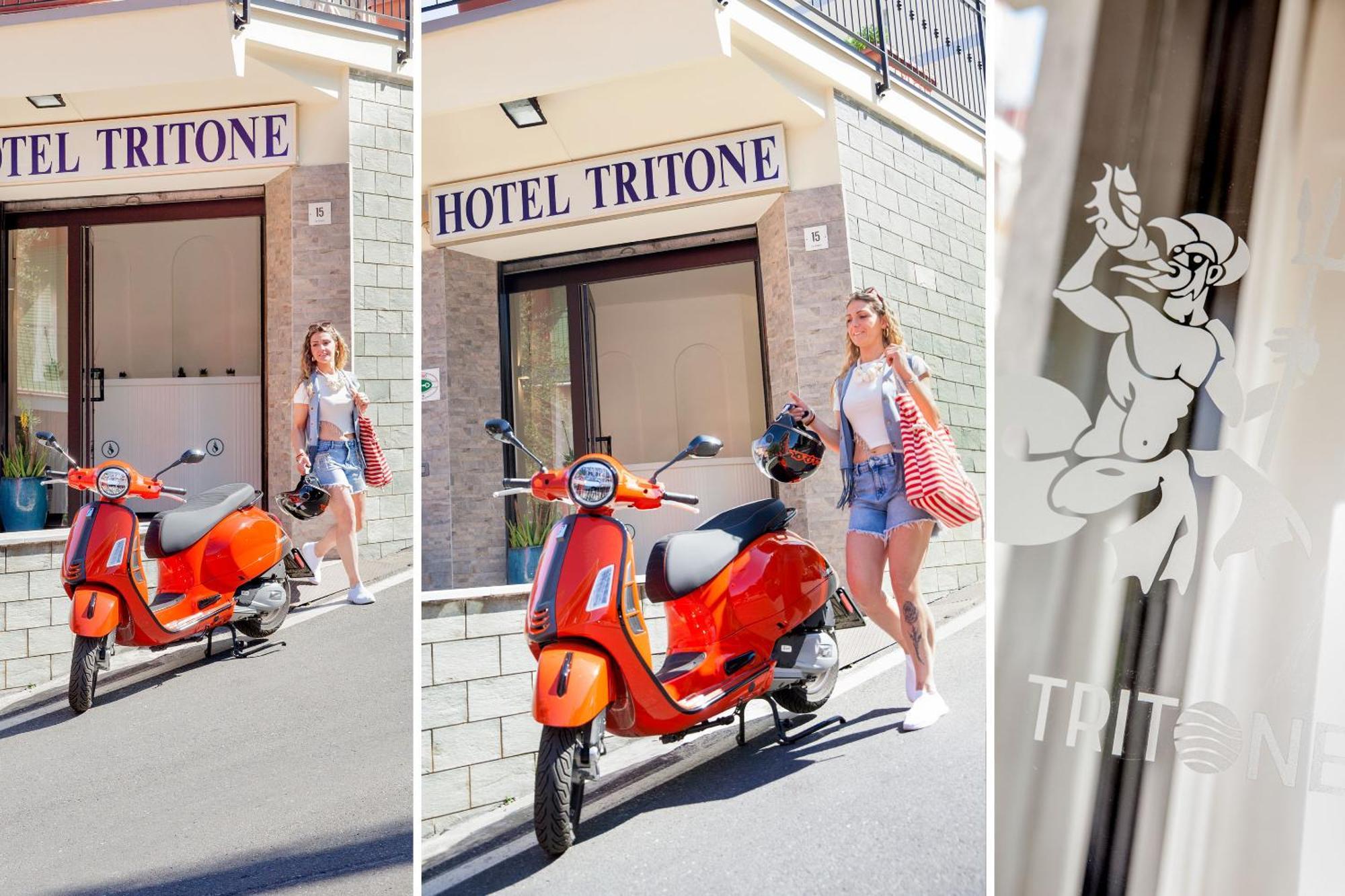 Hotel Tritone Laigueglia Kültér fotó